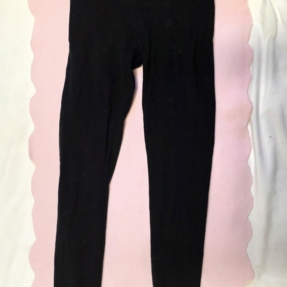 PINK Victoria's Secret Black Stretch Leggings